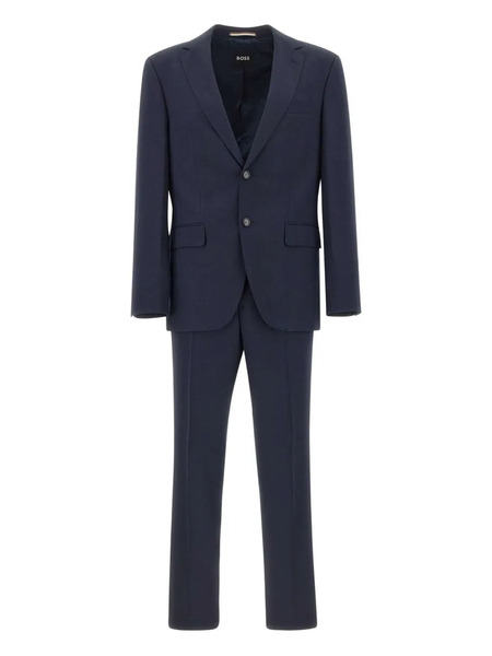  Boss Traje De Dos Botones - Azul 
