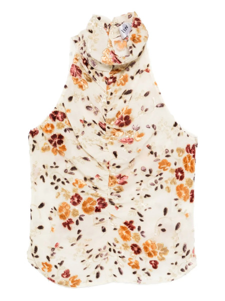  Botsi Blusa Con Estampado Floral - Neutro 