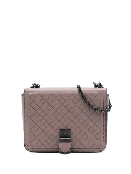  Bottega Veneta Pre-owned Bolso De Hombro Intrecciato Runway Pequeño De Piel De Napa 2012-2025 - Rosa 