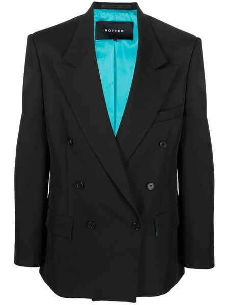  Botter Blazer Con Doble Botonadura - Negro 
