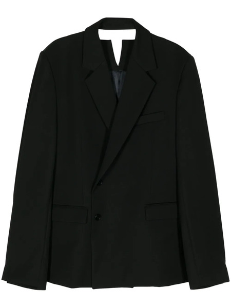  Botter Blazer Con Solapas De Muesca - Negro 