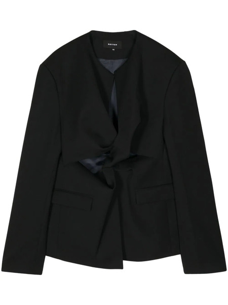  Botter Blazer Sin Cuello - Negro 