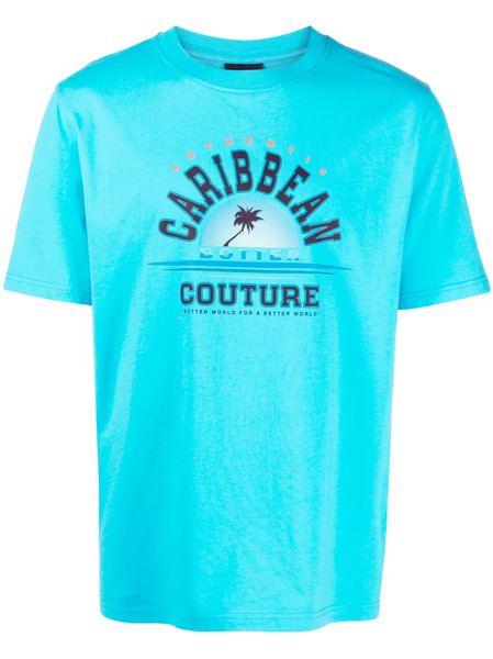  Botter Camiseta Con Eslogan Estampado - Azul 