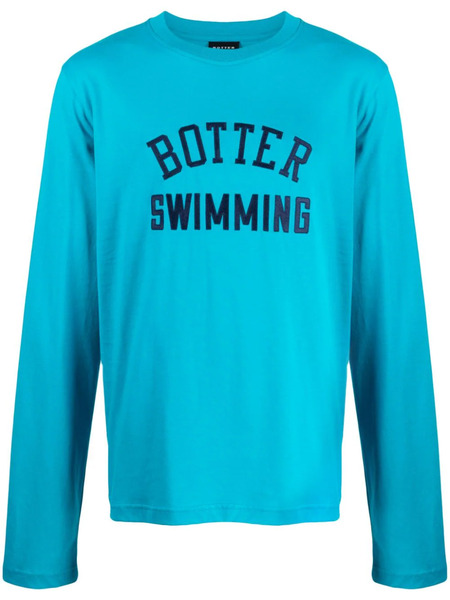  Botter Camiseta Con Logo Bordado - Azul 