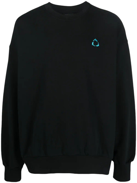  Botter Jersey Con Logo Bordado - Negro 
