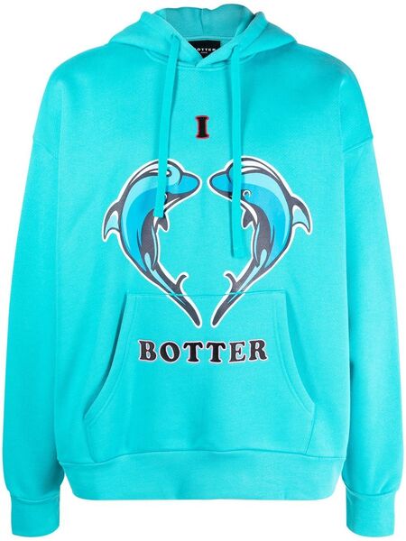  Botter Sudadera Con Capucha Y Logo - Azul 