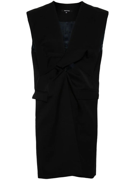  Botter Top Con Detalle Retorcido - Negro 