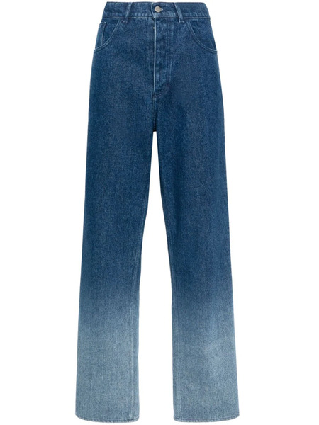  Botter Vaqueros Boyfriend Con Efecto Degradado - Azul 