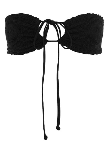  Bound Top De Bikini Jean - Negro 