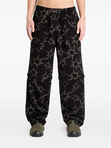  Brain Dead Pantalones Convertible Razor - Negro 