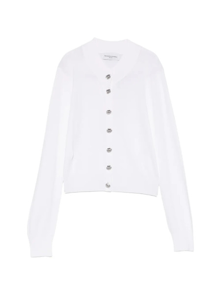  Brandon Maxwell Cárdigan Aubrey Con Botones - Blanco 