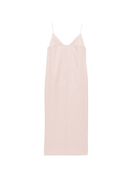  Brandon Maxwell Vestido Largo Bridges - Rosa 
