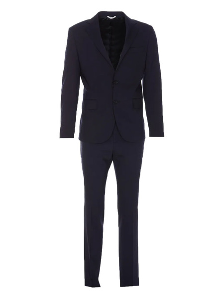  Brian Dales Traje Con Botones - Azul 