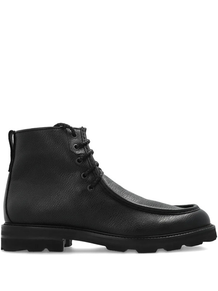  Brioni Botas Biker Con Cordones - Negro 