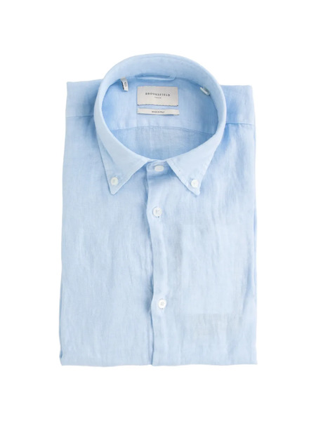  Brooksfield Camisa Con Botones - Azul 