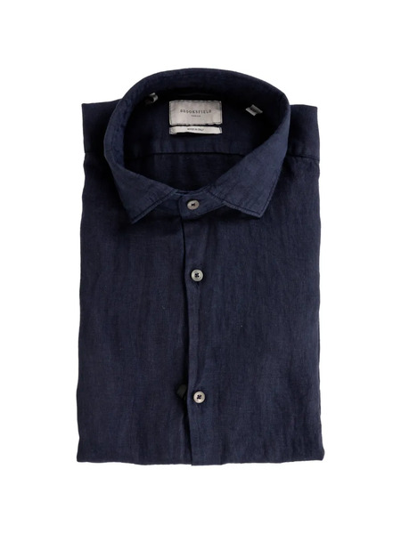  Brooksfield Camisa Con Botones - Azul 