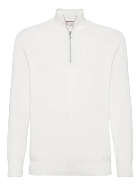  Brunello Cucinelli Jersey De Algodón - Blanco 