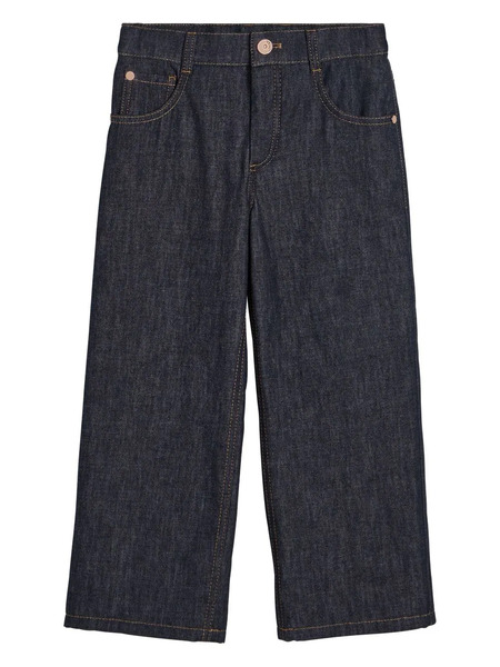  Brunello Cucinelli Kids Vaqueros Rectos - Azul 
