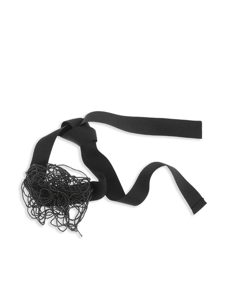  Brunello Cucinelli Pulsera De Seda - Negro 