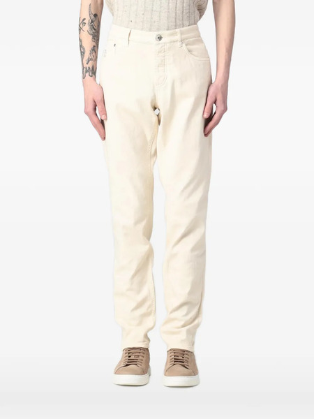  Brunello Cucinelli Slim-fit Jeans - Neutro 