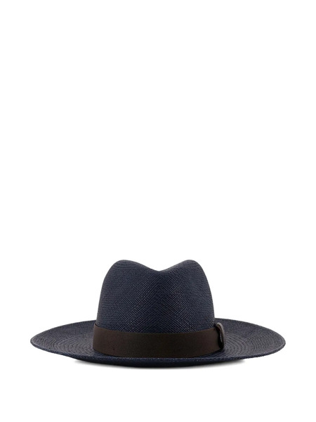  Brunello Cucinelli Sombrero Con Cinta - Azul 