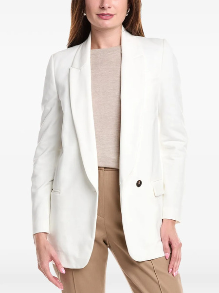  Brunello Cucinelli Tailored Single-breasted Blazer - Blanco 