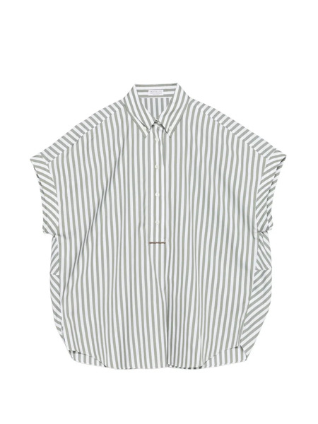  Brunello Cucinelli Top A Rayas - Verde 