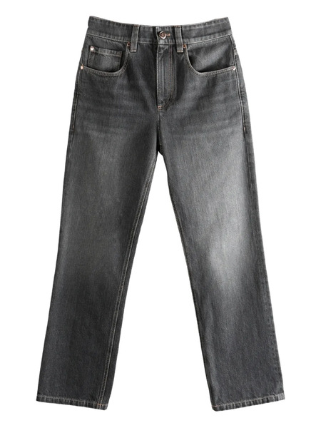  Brunello Cucinelli Vaqueros Con Cinco Bolsillos - Negro 