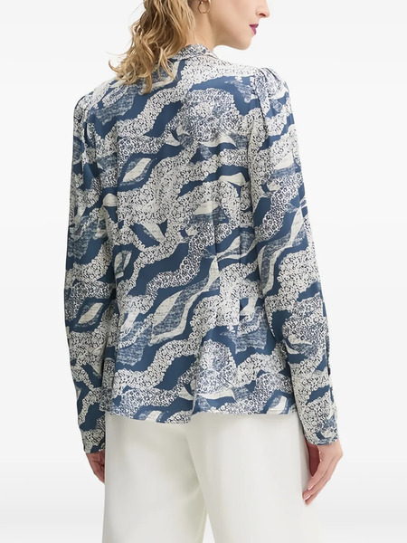  Bruuns Bazaar Camisa Estampada - Azul 