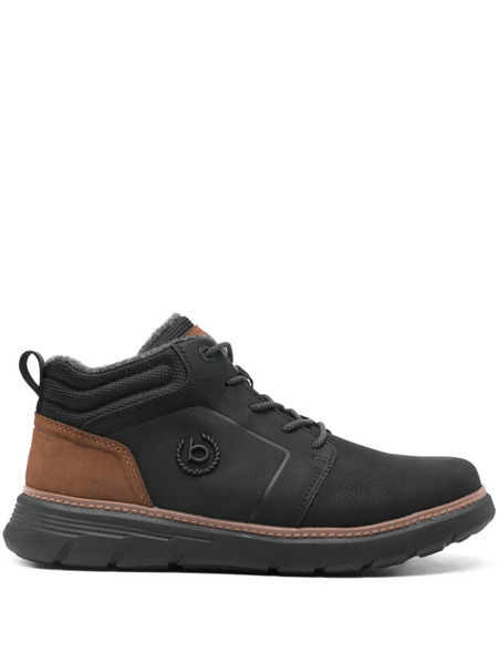  Bugatti Botines Con Cordones - Negro 