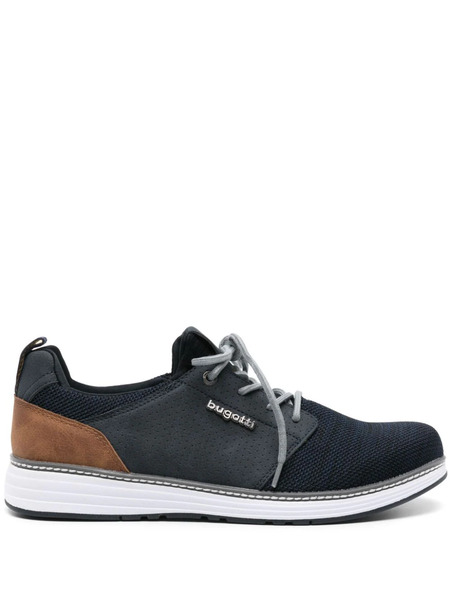  Bugatti Zapatillas Con Placa Del Logo - Azul 