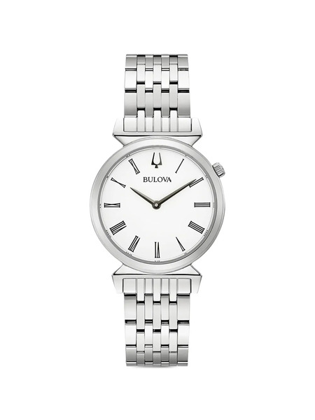  Bulova Reloj Classic De 32 Mm - Blanco 