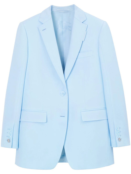  Burberry Blazer Con Botones - Azul 