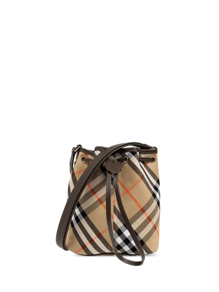  Burberry Bolso Bombonera Check - Neutro 