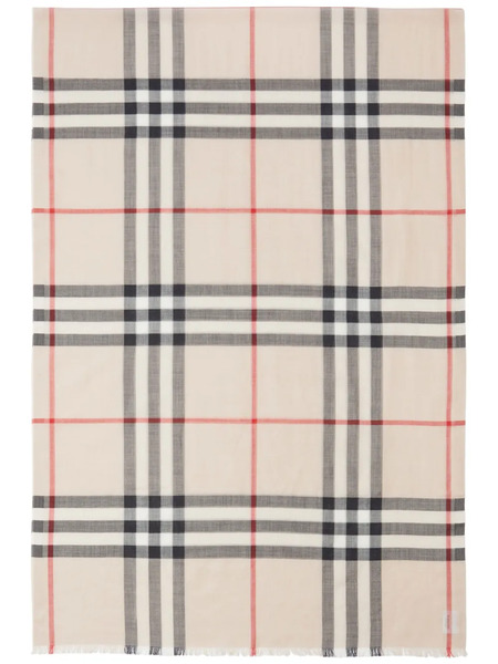  Burberry Bufanda Wide Check - Neutro 