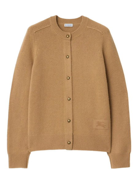  Burberry Cárdigan Con Coderas Equestrian Knight - Neutro 