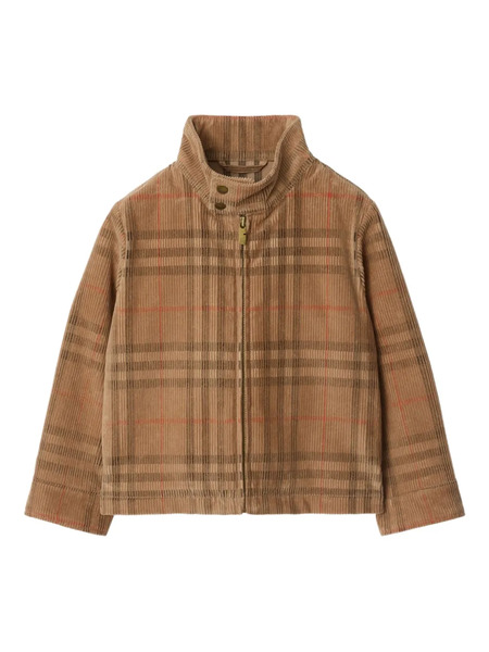  Burberry Kids Chaqueta De Pana A Cuadros - A7028 