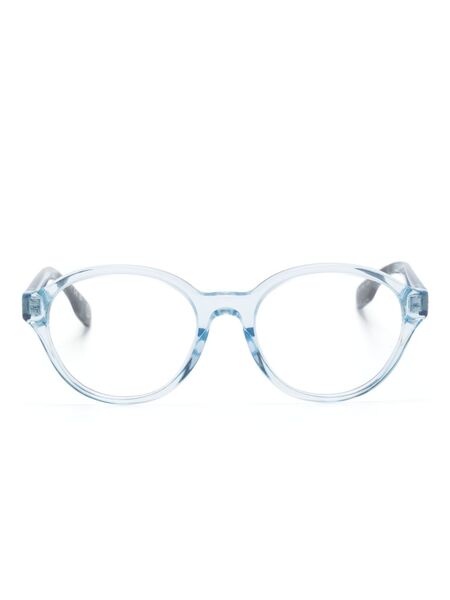  Burberry Kids Gafas Con Montura Ovalada - Azul 