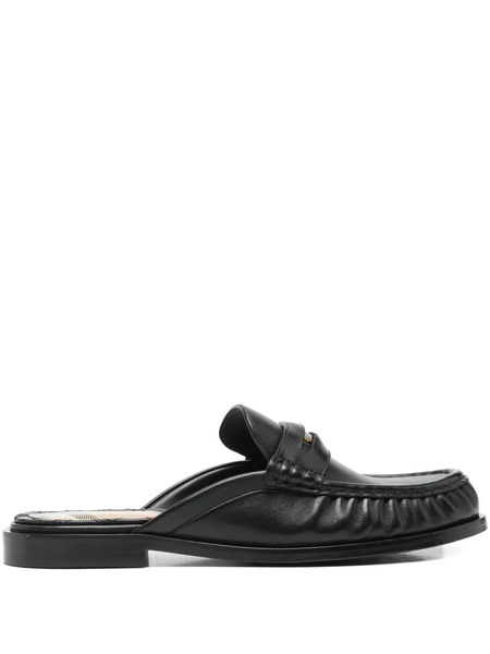  Burberry Mules Cadet - Negro 