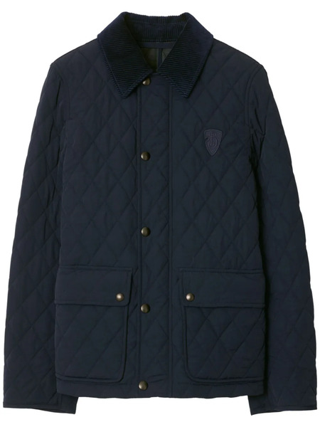 Burberry Plumífero Con Botones - Azul 