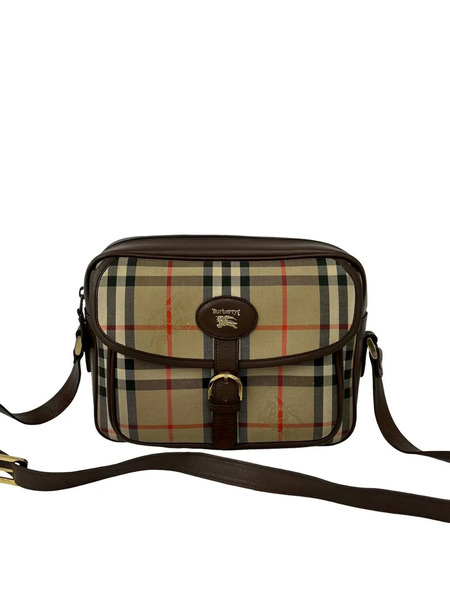  Burberry Pre-owned Bandolera De Lona Nova Check 2000-2017 - Neutro 