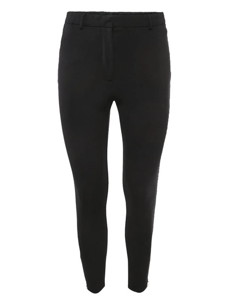  Burberry Pre-owned Pantalones Con Cremallera En Los Tobillos - Negro 