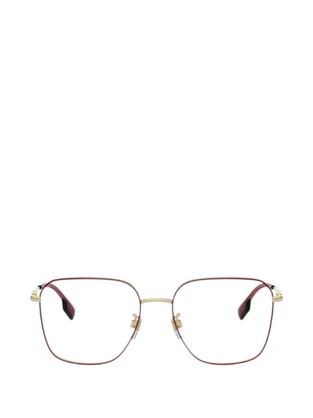  Burberry Square-frame Glasses - Rojo 