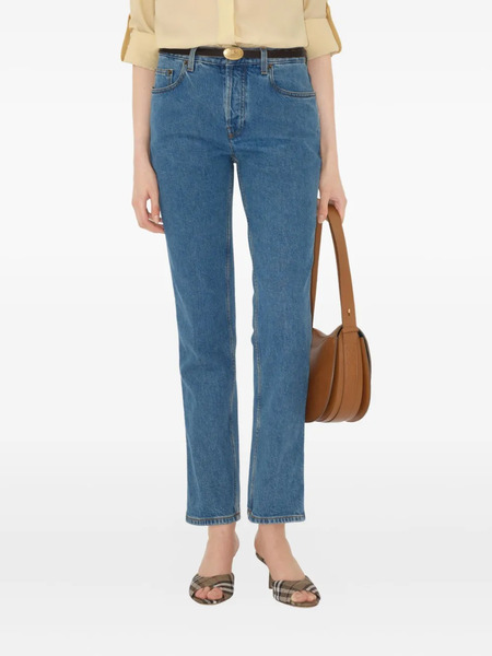  Burberry Vaqueros Con Cinco Bolsillos - Azul 