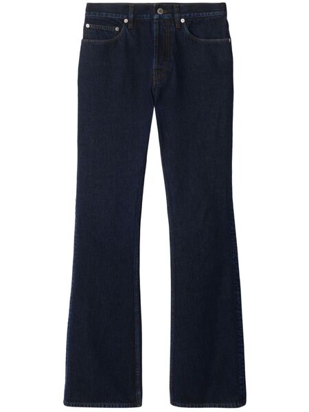  Burberry Vaqueros Rectos - Azul 
