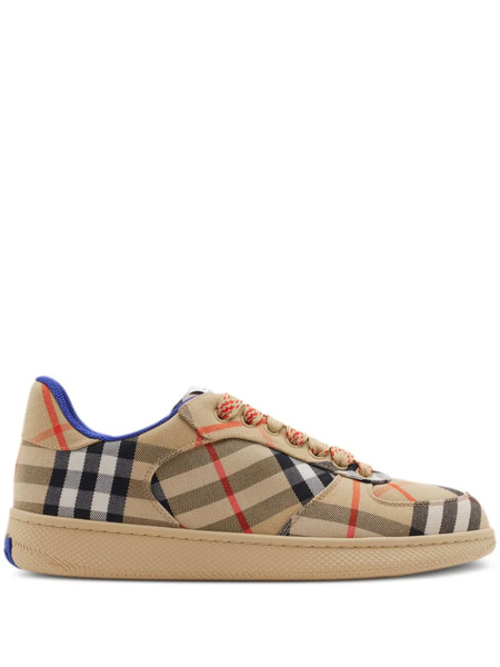  Burberry Zapatillas Terrace A Cuadros - Neutro 