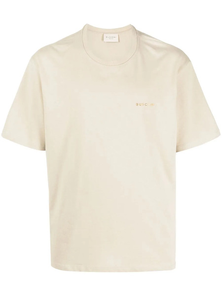  Buscemi Camiseta Metal-logo - Marrón 