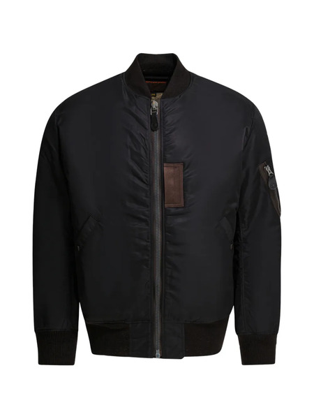  Buzz Ricksons Abrigo Bómber Con Parche - Negro 