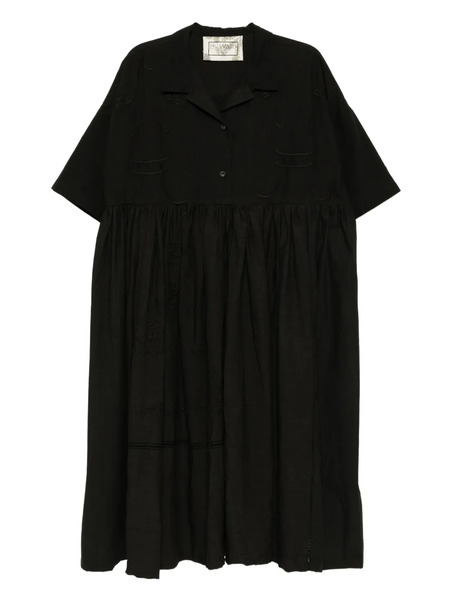  By Walid Vestido De Algodón - Negro 