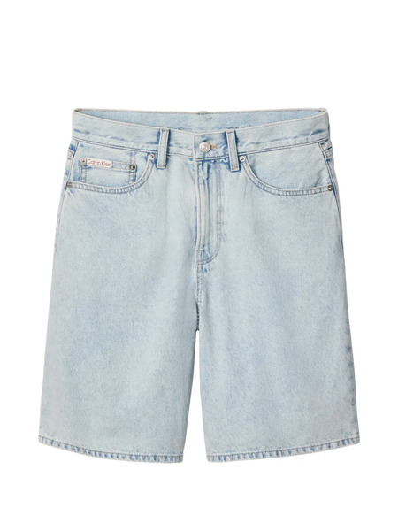  Calvin Klein Acid-wash Denim Shorts - Azul 
